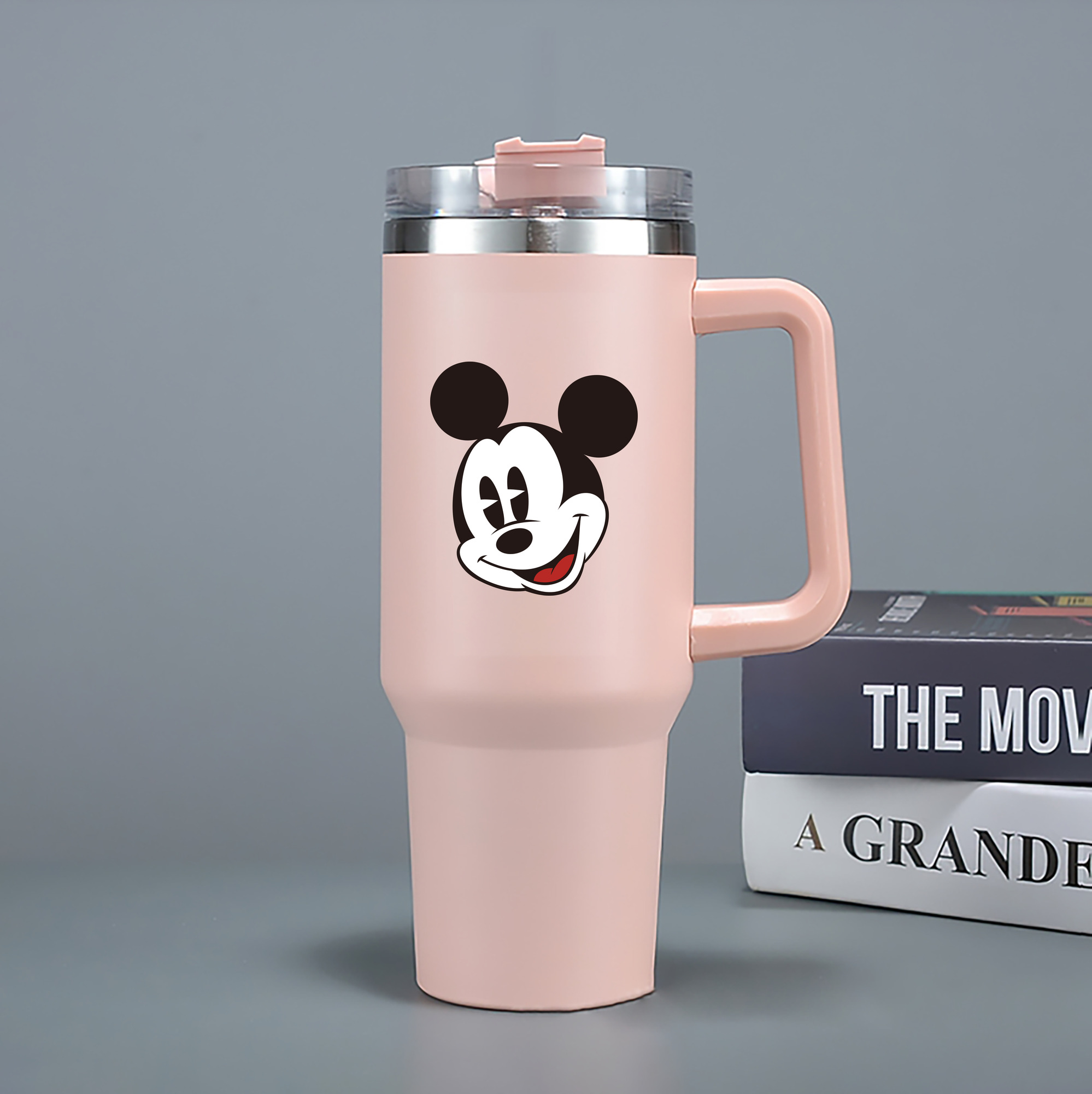 （画像用） ミッキーマウス Mickey Mouse 1200mL車用タンブラー（カラープリント）